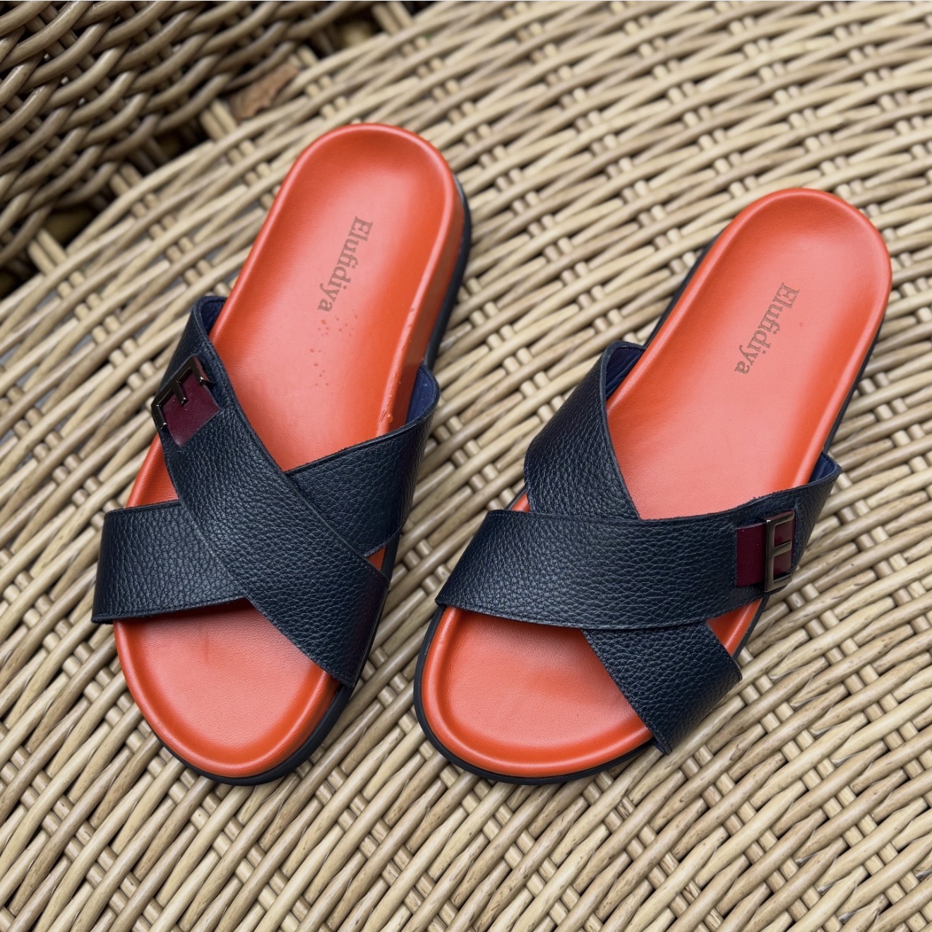 Travel Slippers Blue Elufidiya - Image 2