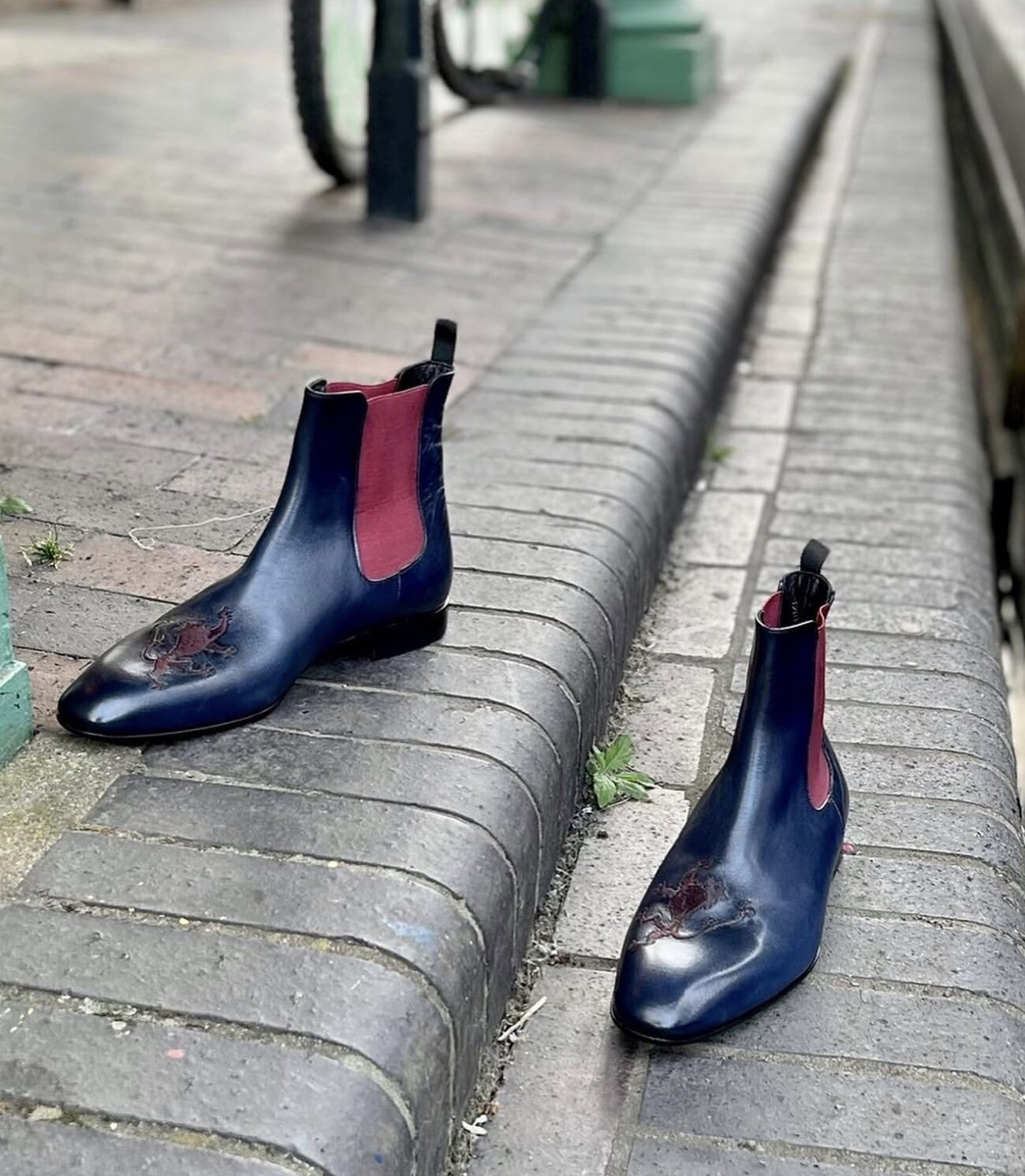 Patric Sanga Boots ( dark blue leather )