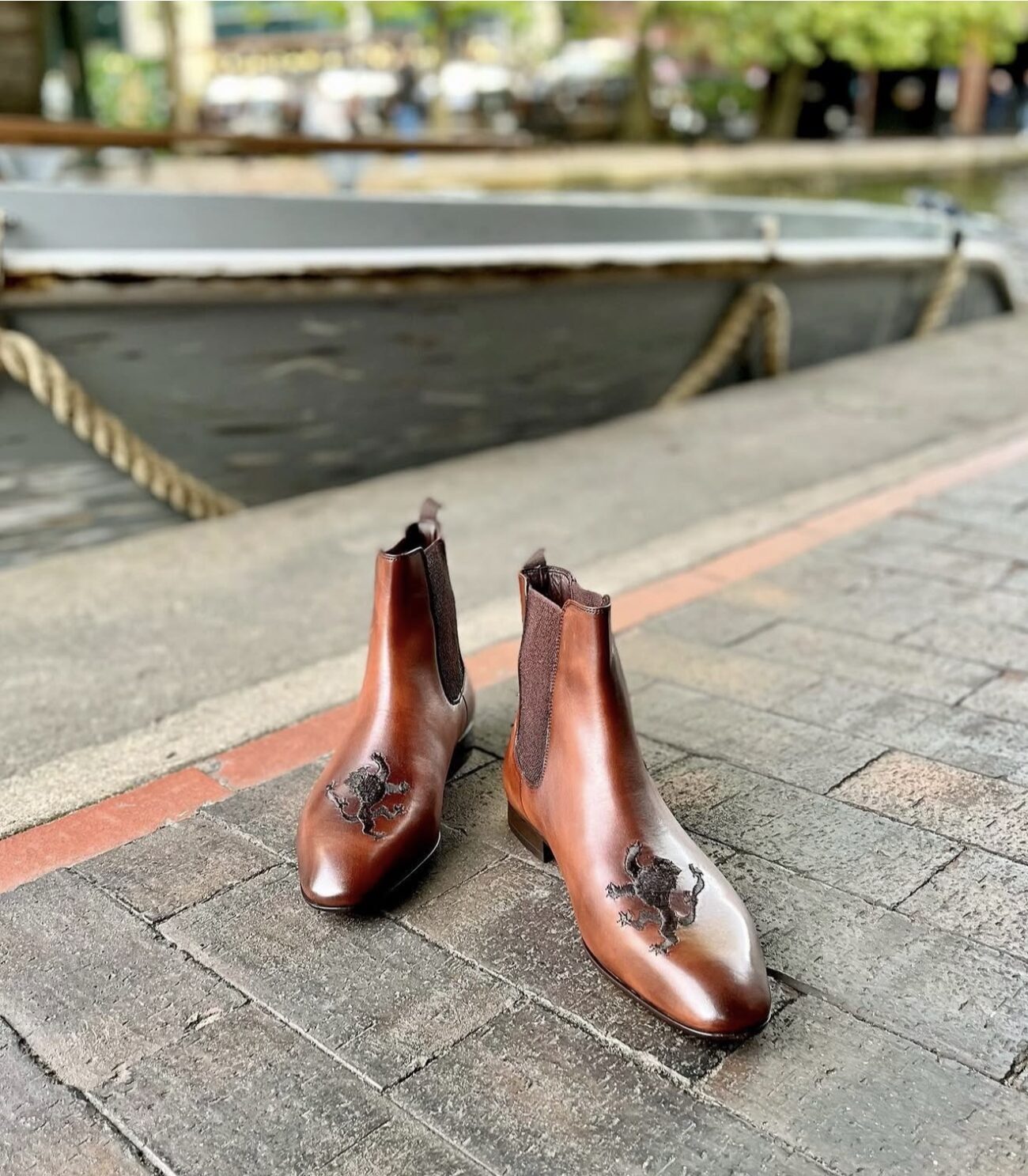 Patric Sanga Boots ( dark brown leather )