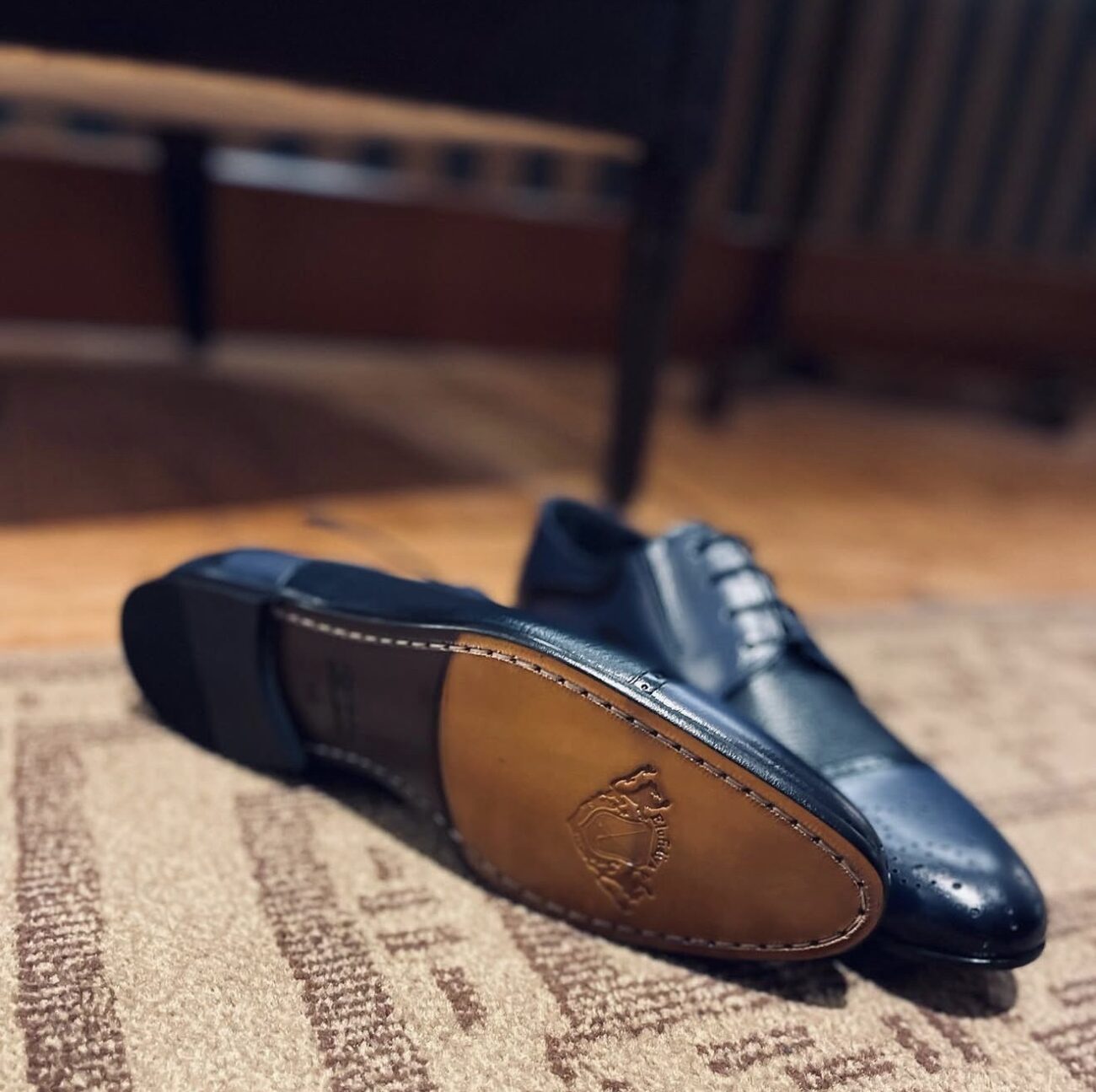 Femi's Lace-up ( blue ) - Image 3